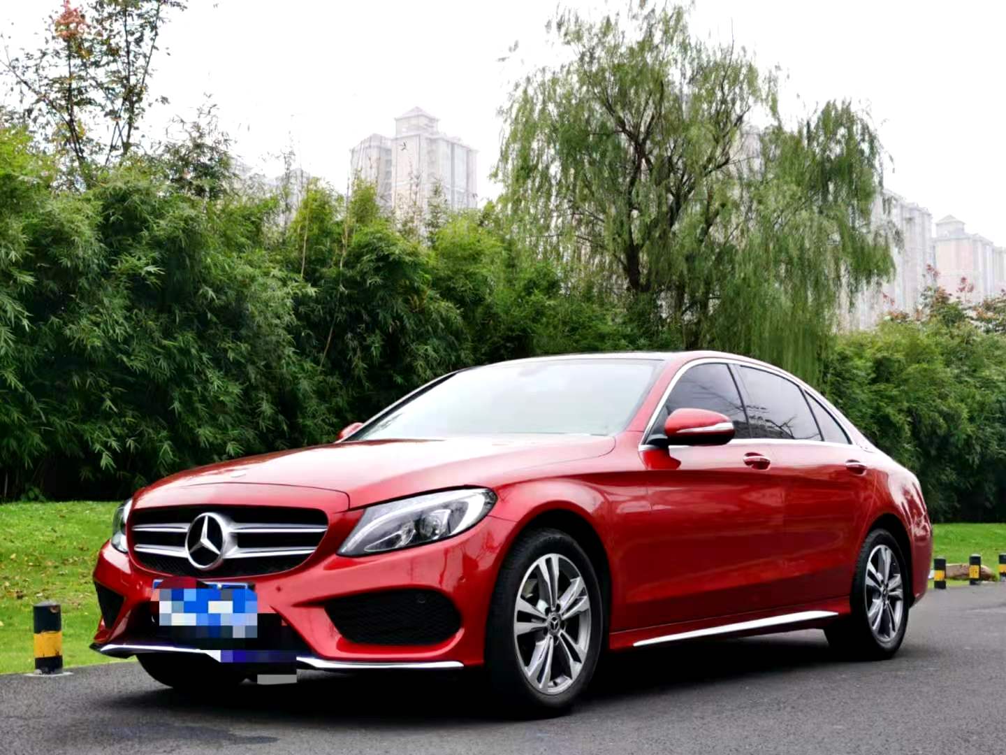 长沙17年奔驰C200L，2.0T电动座椅加热，双天窗